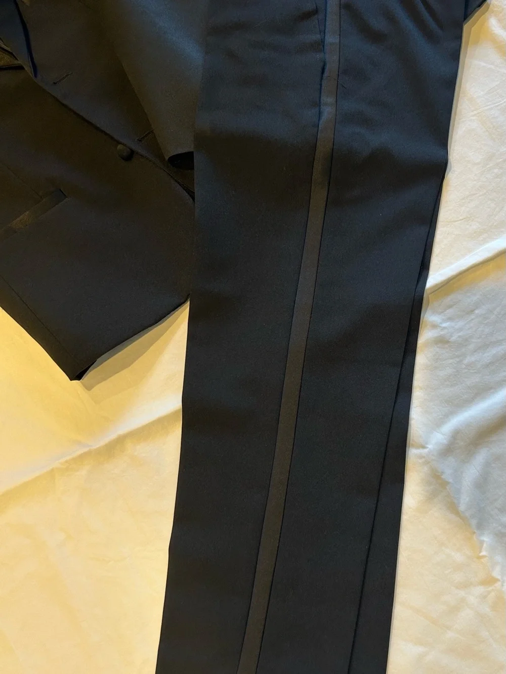 Boys 3 Piece Tuxedo-Black